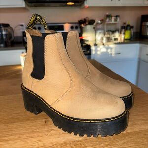 Dr. Martens Rometty Platform Chelsea Boots - Size 7